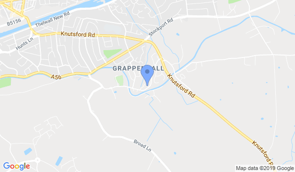 Grappenhall Karate Club location Map