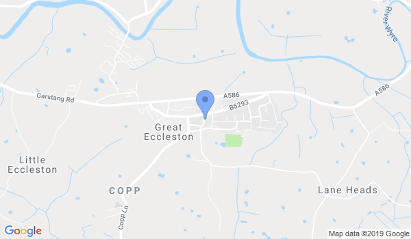 Great Eccleston Taekwondo Club location Map
