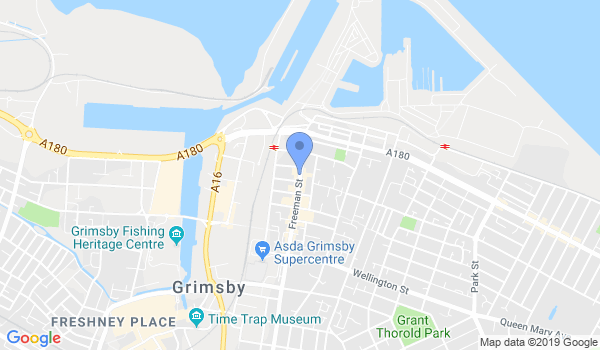 Grimsby Martial Arts Academy location Map