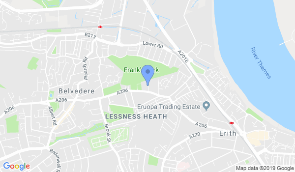 HED TKD - Erith location Map