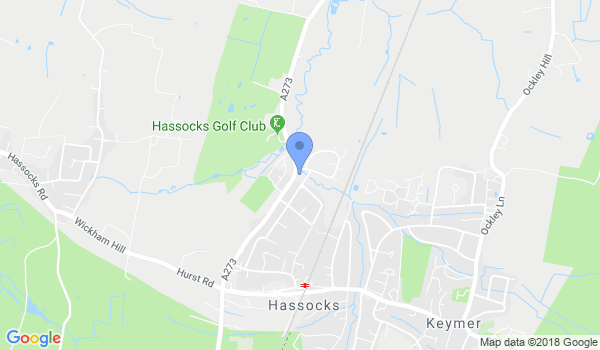 Hassocks Self Defence location Map