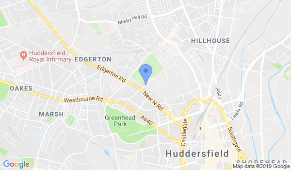Huddersfield TAGB Tae Kwon Do location Map