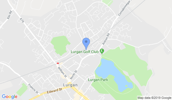 Jeet Kune Do Academy Lurgan Northern Ireland location Map