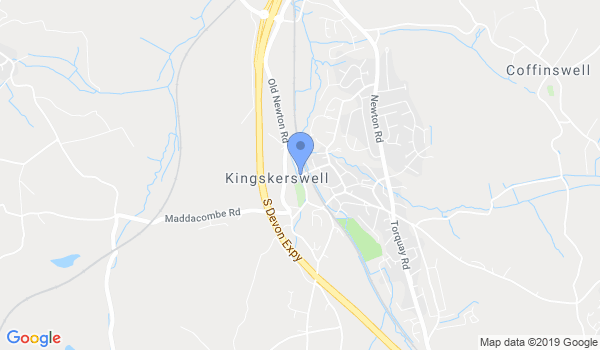 Kingskerswell Taekwon-Do location Map