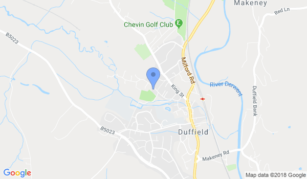Krav Maga Derbyshire - Belper location Map