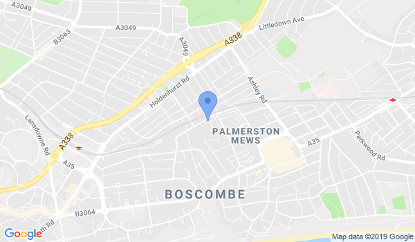 Bournemouth Shaolin Kung Fu location Map