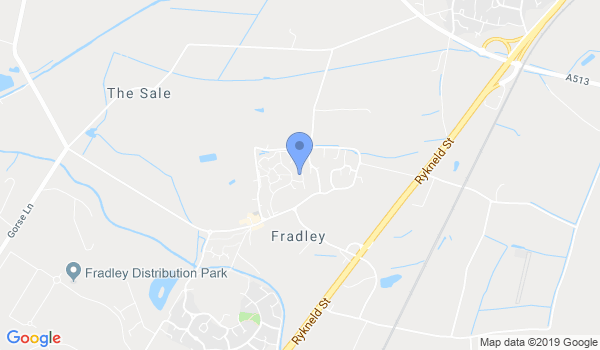 Lichfield & District Karate location Map