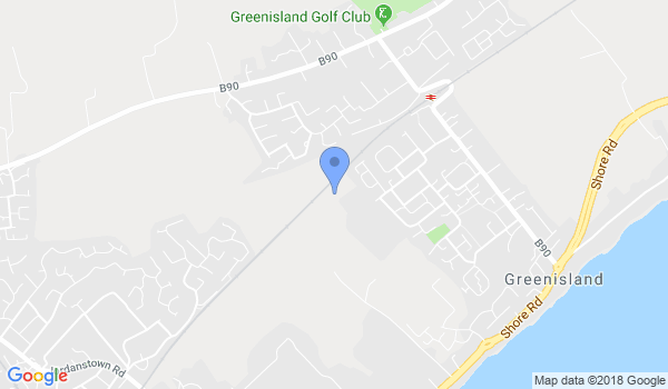 Lisburn Ju Jitsu Club location Map