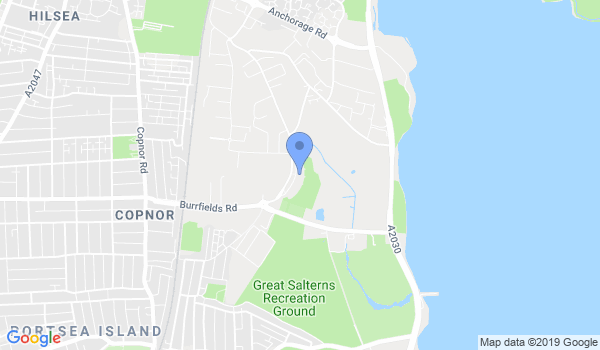 Martial Art Portsmouth (Kenshinkai Aikido) location Map