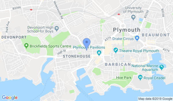 Masters Academy Plymouth location Map