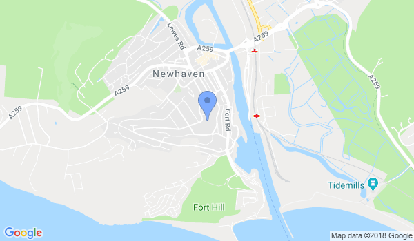 Newhaven Shotokan Karate Club location Map