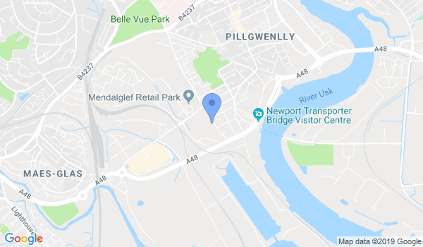 Newport United Sport Karate Organisation location Map