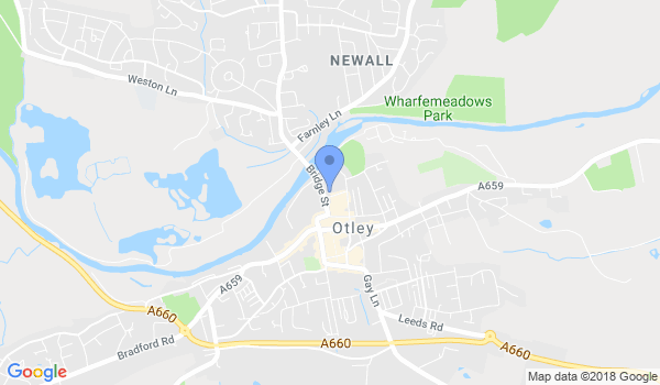 Otley Karate Centre location Map