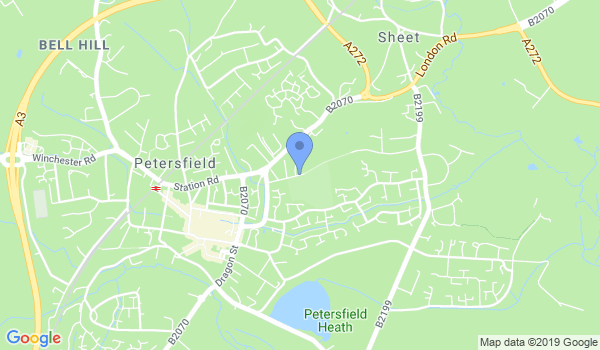 The Petersfield wing Chun Association location Map