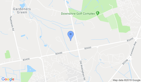 Pinewood Karate Club location Map