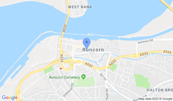 Runcorn NGT Academy Of Martial Arts location Map