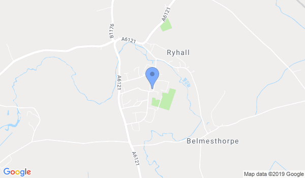 Ryhall Karate School location Map