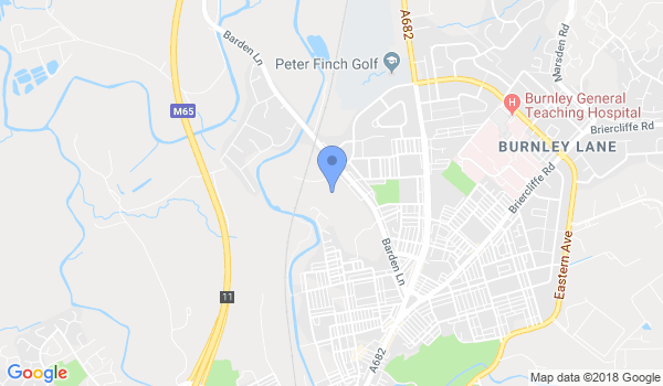 Saxon Karate (Burnley) location Map