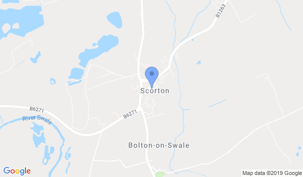 Scorton Goshin Ryu Ju Jitsu location Map
