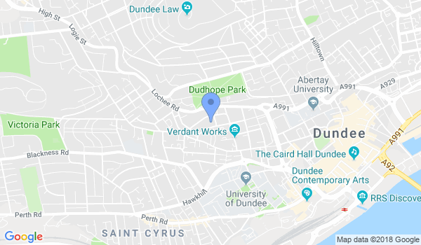 Scottish Ju Jitsu Association location Map