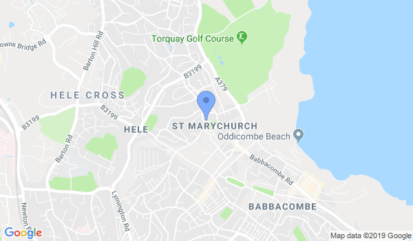 Self Defence Torquay location Map