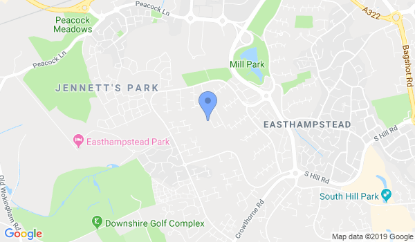 Silwood Park Karate location Map