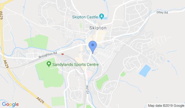 Skipton Ju-Jitsu Club location Map