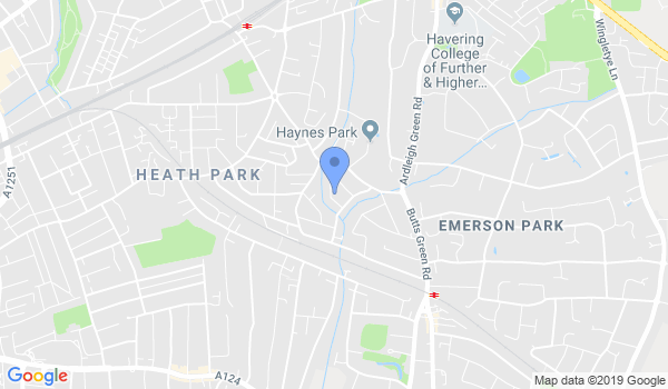 South East England Martial Arts Federation location Map