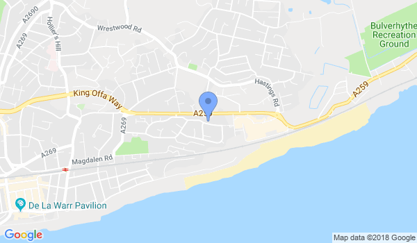 Sussex Shotokan Karate-do location Map