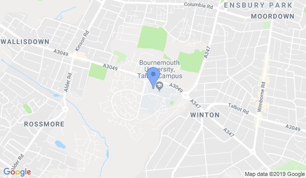 Taiji Boxing Bournemouth University location Map