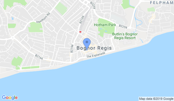 Tao Bo Fitness  Bognor Regis location Map