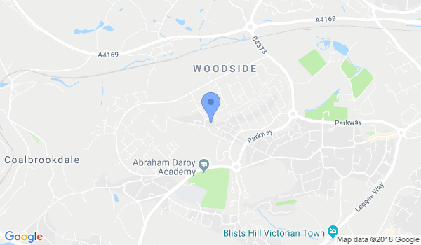 Telford Tae Kwon Do TAGB location Map