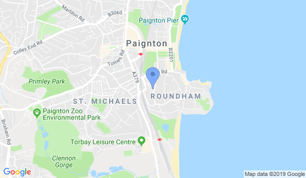 Torbay Karate Club location Map