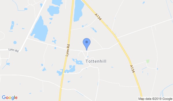 Tottenhill Karate Club location Map