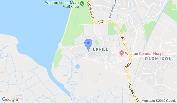 Uphill Karate Club location Map