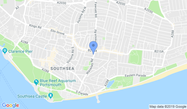 White Crane Fighting Arts - Tai Chi (Portsmouth) location Map