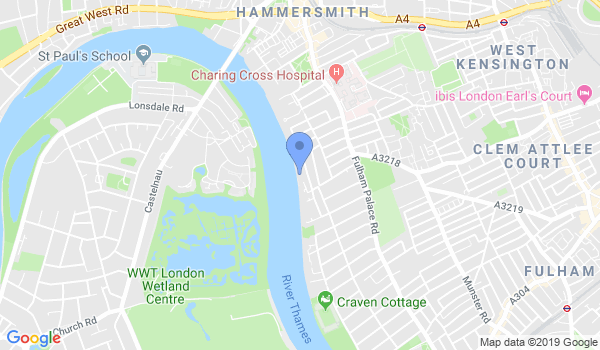 Wing Chun Hammersmith location Map