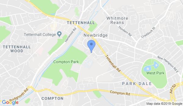 Wolverhampton Aikido Club location Map