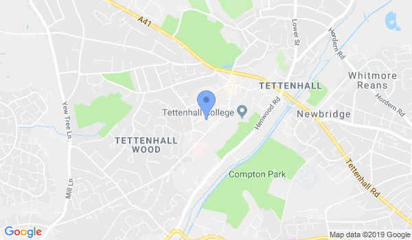Wolverhampton Ki Aikido Club  location Map