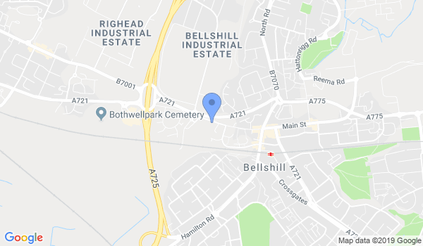 XS Taekwondo Bellshill location Map