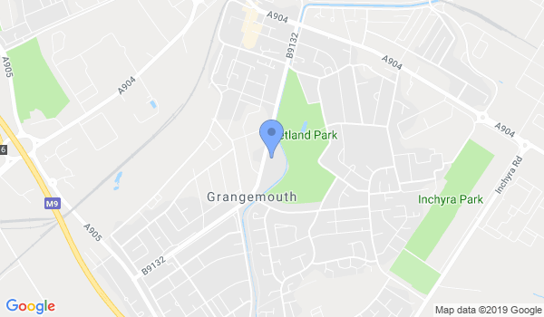 XS Taekwondo Grangemouth location Map