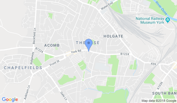 York Martial Arts Academy location Map