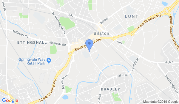 Black Country Tae Kwon Do Bilston location Map