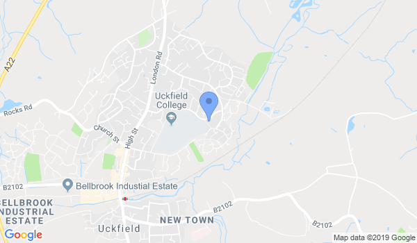 Sama Uckfield Karate & Kickboxing Club location Map