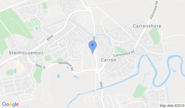 XS Taekwondo Grangemouth location Map