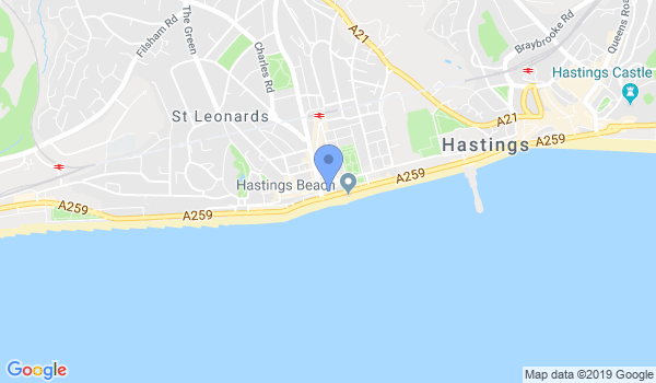 1066 Kung Fu Schools HQ  (Hastings) location Map