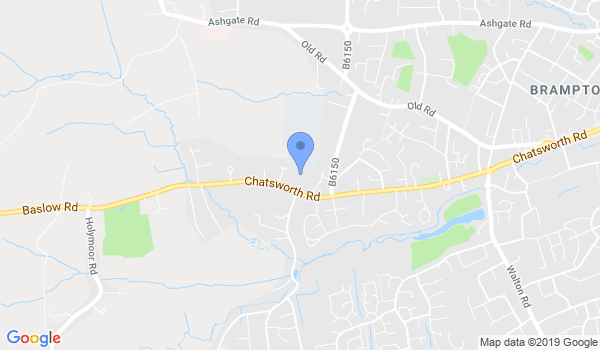 3 Counties Shotokan Karate Club - Chesterfield - 3cskc.org location Map