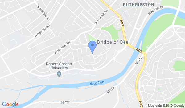 Aberdeen - Sooyang Do Martial Art - Kaimhill Club location Map