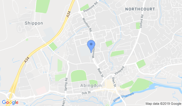 Abingdon Taekwondo Classes location Map