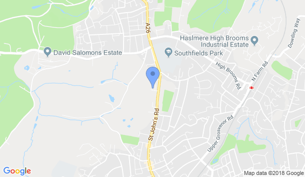 Tunbridge Wells Taekwon-Do location Map